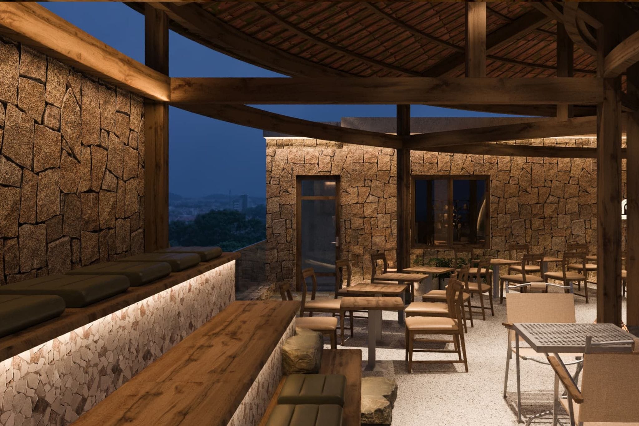  lưu ý khi thi công quán cafe phong cách rustic